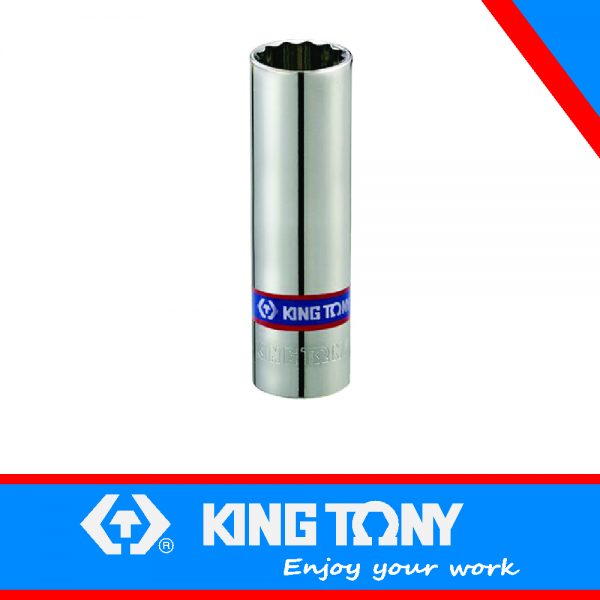 1/2″ SPARK PLUG SOCKET 14mm 12PT CHROME RUBBER