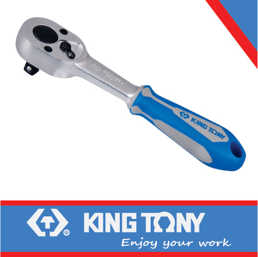 1/4″ 24 TEETH SWIVEL JOINT REVERSIBLE RATCHET 5-1/8″