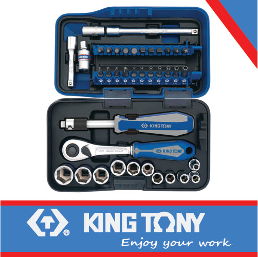 1/4″ COMBINATION SOCKET SET 39PIECES