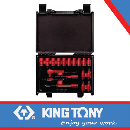 1/4″ VDE INSULATED TOOL SET 18PCS