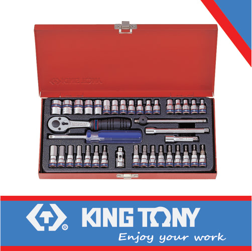 1/4″ SOCKET SET WITH BITS 4-13MM 39PC 12P
