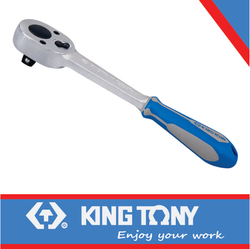 3/8″ 24 TEETH SWIVEL JOINT REVERSIBLE RATCHET 8″