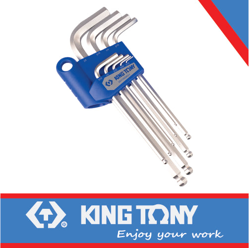 A/KEY 9PC LONG BALL 1/16″- 3/8″