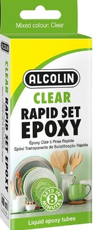 ALCOLIN EPOXY LIQ RAPID SET CLEAR 2X20ML
