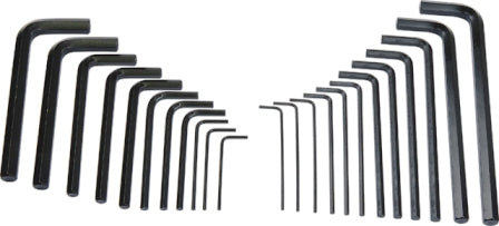 ALLENKEY MTS SET MM/AF 25PC 1653
