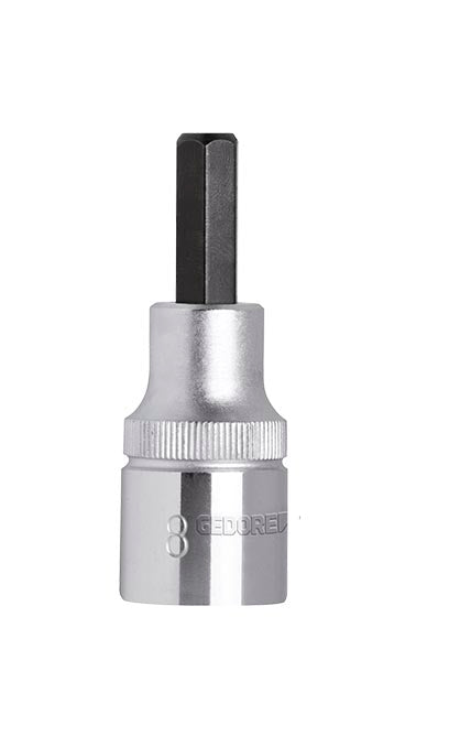 ALLENKEY SOCKET GED RED 1/2" 5MM