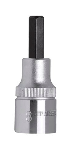 ALLENKEY SOCKET GED RED 1/2" 9MM