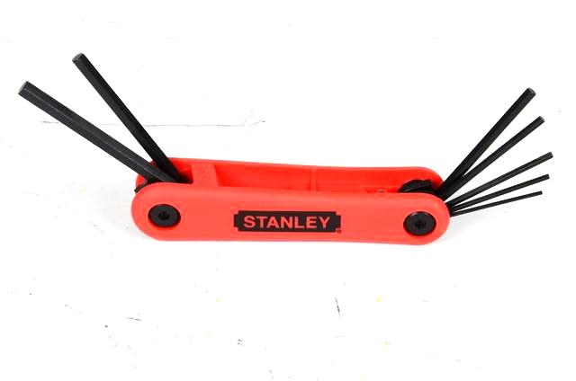 ALLENKEY STANLEY FOLD 7PC 1.5-6MM 69-261