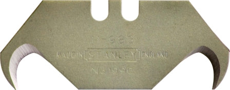 BLADE STANLEY T/KNIFE HOOK BX 100 11-983