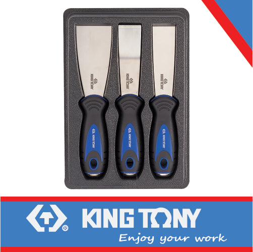 BOLSTER SCRAPER SET STAINLESS/S 3PC