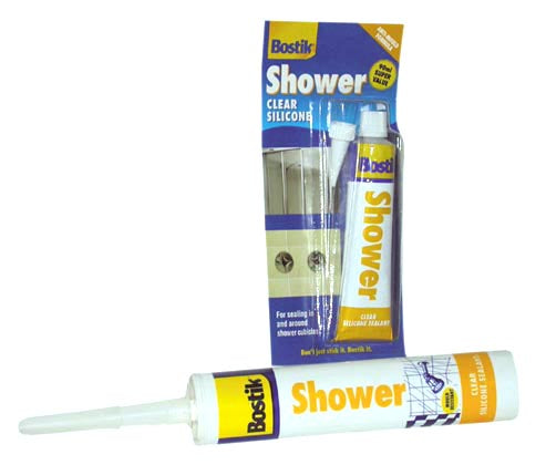 BOSTIK SILICONE SHOWER 90ML CLEAR (12