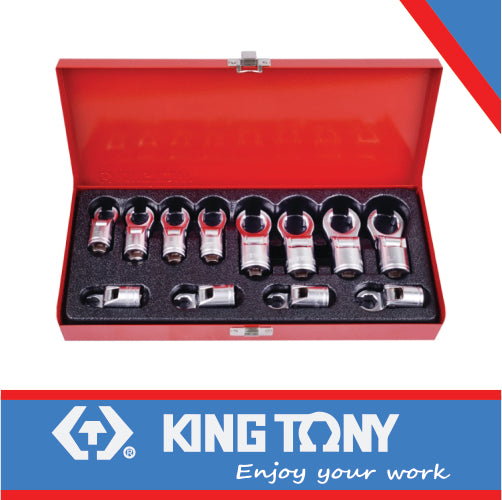 CROW FOOT FLAT HEAD SET 12PC