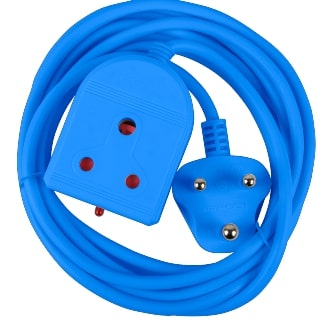 EXTENSION LEAD 10A  3M BLUE E/MATE