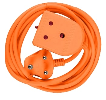EXTENSION LEAD 16A  3M ORANGE E/MATE