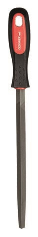 FILE GED RED TRIANGULAR l.310MM 2CHANDLE