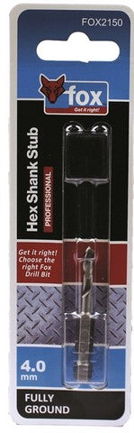 FOX HEX STUB 4.0 X 53MM HSS