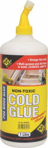 GLUE MTS WOOD 1 LITRE (12)