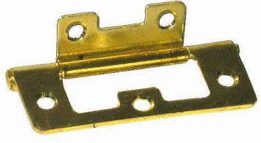 HINGE SINKLESS BRASS PLATED  65MM 10PAIR