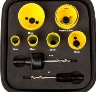 HOLESAW STARRET 7PC PLUMBER DEEP CUT