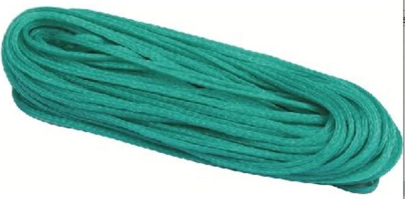 LACING CORD ROPE MTS GREEN 2MMX20M (10)