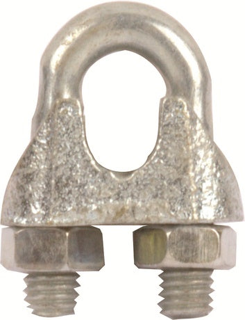 MACKIE CLAMP WIRE ROPE GALV 5.0MM 2PC