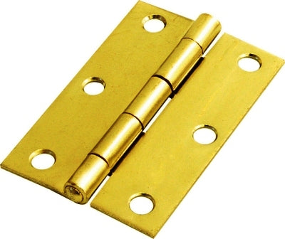 MACKIE HINGE BUTT BR/P 75MM 1PR