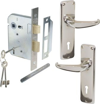 MACKIE LOCKSET MORTICE DIE CAST 4L