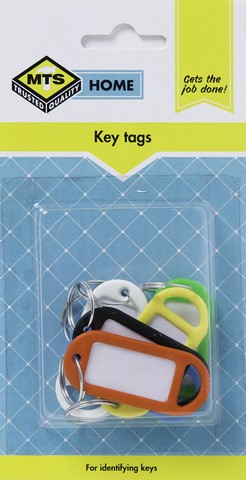 MTS HOME KEY TAGS 6PC