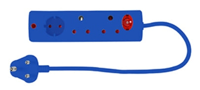 MULTIPLUG 3WAY BLUE E/MATE