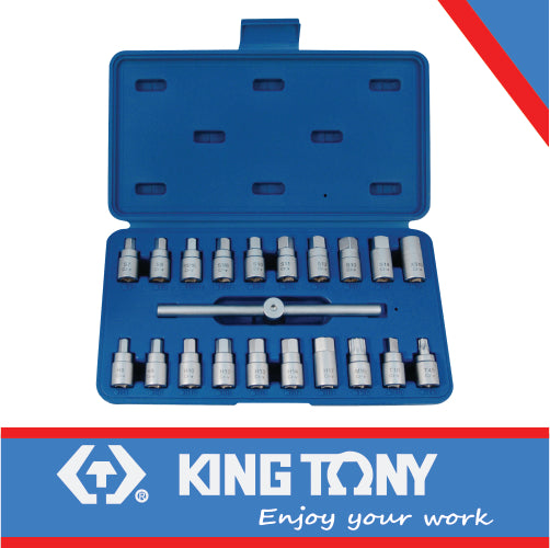 OIL DRAIN PLUG KEY SET 21PC