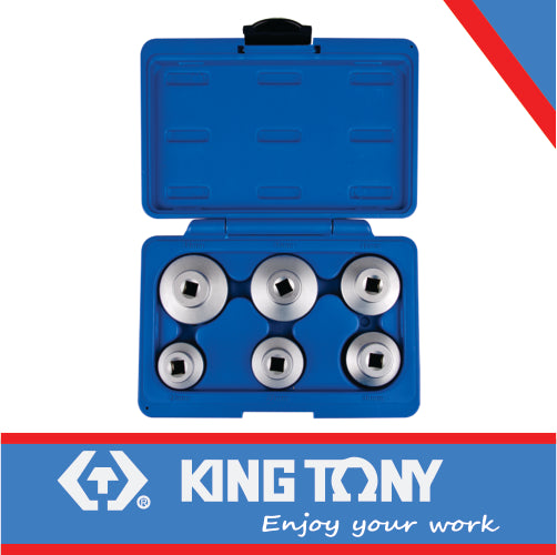 OIL FILTER SOCKET WRENCH SET 6PC