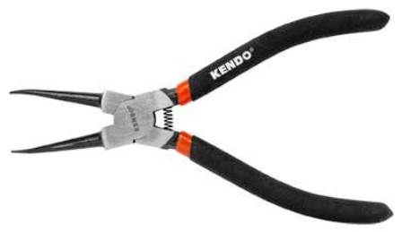 PLIER KENDO CIRCLIP INT STRAIGHT 180