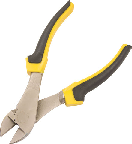 PLIER MTS DIAG CUTTER NP 180MM YEL/BLK