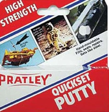 PRATLEY PUTTY QUICKSET WHITE 100GR (20)A
