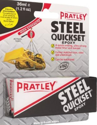 PRATLEY STEEL QUICKSET 36ML (20) A