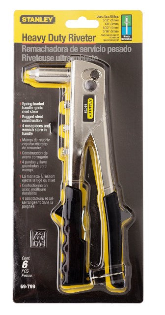 RIVETER STANLEY H/D 4-NOZZLE STHT69800-8