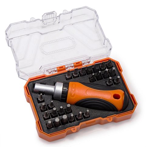 SCREWDRIVER KENDO 27PCE RATCHET SET