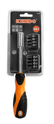 SCREWDRIVER KENDO 8IN1 SET