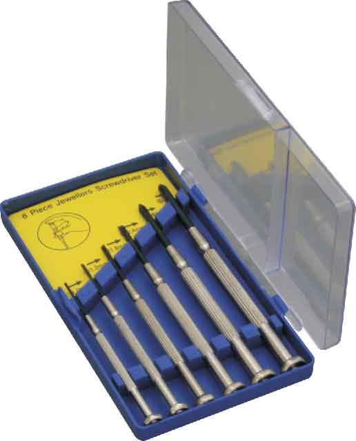 SCREWDRIVER MTS SET JEWELER 6PC 66163