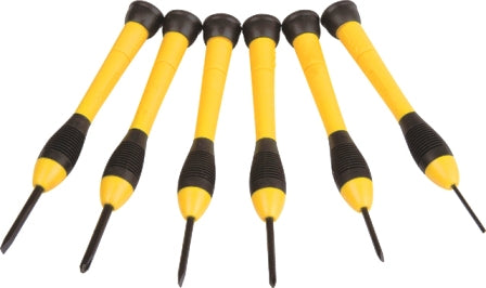 SCREWDRIVER STANLEY.PRECISN 6PC 66-052