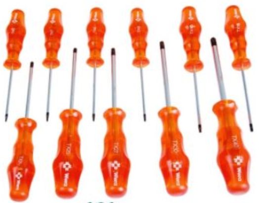 SCREWDRIVER WERA TORX TX30