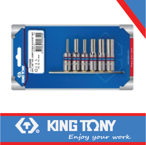 SOC SET 3/8″ FEMALE TORX DEEP E4-E14 6PC