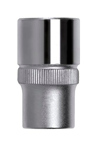 SOCKET GED RED 1/4"HEX 12MM L25MM