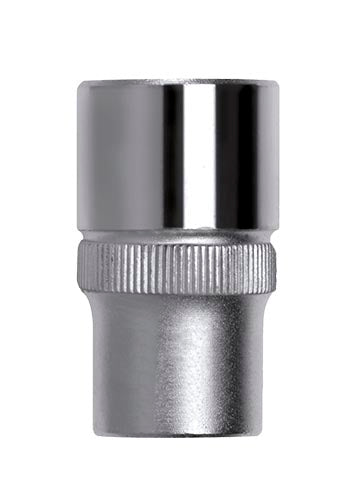 SOCKET GED RED 1/4"HEX 6MM L25MM