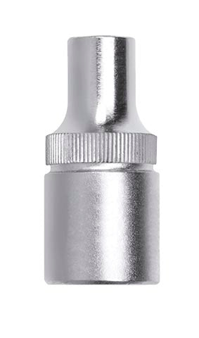 SOCKET GED RED 1/4"TX E10 L25MM