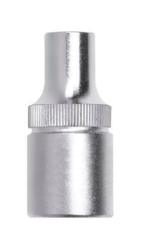 SOCKET GED RED 1/4"TX E5 L25MM