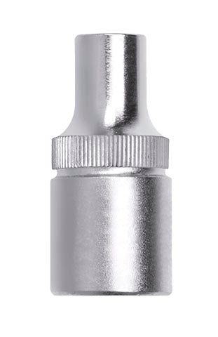 SOCKET GED RED 1/4"TX E8 L25MM