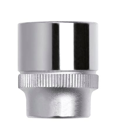 SOCKET GED RED 3/8" HEX 13MM l.28MM