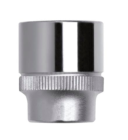 SOCKET GED RED 3/8" HEX 19MM l.28MM