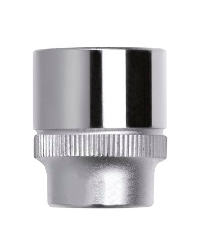 SOCKET GED RED 3/8" HEX 22MM l.28MM